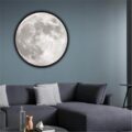 Smart Modern Moon Mirror Wall Lamp