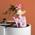 Pretty Woman Figure Flower Pot