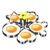 5pcs/set Stainless steel Fried Egg Mold Pancake Rings