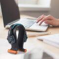 Walnut Wooded Headphones Headset Holder