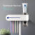 Wall-Mounted Toothbrush Disinfection Storage Organizer
