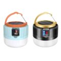 Outdoor Waterproof Solar Rechargeable Camping LED Lamp
