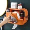 Wall Mounted Camera Shape Bathroom Tissue Box