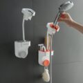 Wall-Mounted Rotatable Shower Head Holder