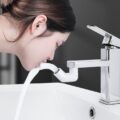 Universal Rotatable Anti-Splash Faucet Extender