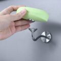 Wall-Mounted Magnetic Soap Holder Rack