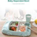 Baby Bamboo Car Shape Food Containers