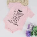 ” Daddy Keep calm and call mommy ” bodysuit for babies