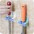 2pcs/lot Home Clip Mop Hooks No Trace Mop Holder