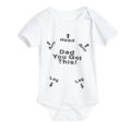 ” Dad You got this! ” Funny Baby Jumpsuit for babies