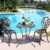 Vintage 3 Sets Outdoor Dining Table