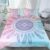 3pcs Mandala Pink and Blue Comfortable Duvet Cover Bedding Set