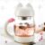 Cute Cat Glass Mug With Tea Filter
