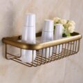 Vintage Retro Antique Wall Bathroom Kitchen Basket