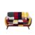 Contemporary Colorful Cute Modern Double Sofa Couch