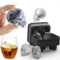 3D Gothic Skull Ice Cube Maker