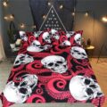 3pcs Skulls and Octopus Tentacles Hand Duvet Cover Bedding Set