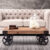 Classical Modern Fashion Wood and Iron Table