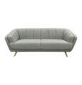 Comfy Luxury Mid-Century & Scandinavian 3-Seater Sofa