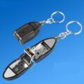 Stainless Steel Nail Clipper Keychain