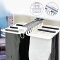 Smart Slide-Out Rail Cloth Organizer