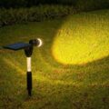 Solar LED Garden Home Outdoor Pathway Spotlights