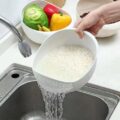 2in1 Easy Rice Drainer Basket