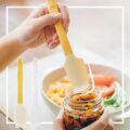 Silicone Mini Jar Scraper Bake Master Spatula
