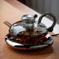 Pure Brew Aesthetic Heat-Resistant Glass Teapot
