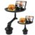 Adjustable Rotating Car Cup Holder Food Tray