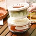 Space Saving Vegetable Fruit Drainer Basket