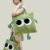 Cute Monster Portable Soft Throw Pillow Blanket