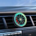 Stylish Wheel Air Vent Rotatable Aromatherapy Car Air Freshener