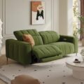 168 – Premium Italian Comfort Velvet Nordic Electric Sofa