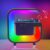 RGB Wireless Charging Bluetooth Futuristic Night Lamp Speaker