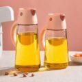 Automatic Leak-Proof Glass Oil Dispenser Bottle